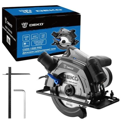 Пила дисковая 1500 Вт Deko CSDK-1500 PRO