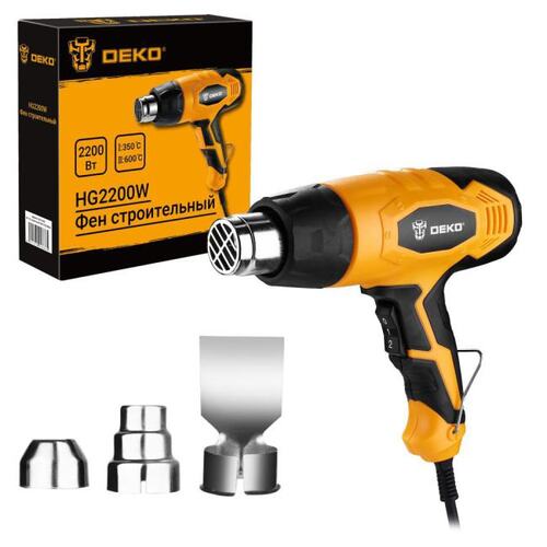 063-4200 Технический фен Deko HG2200W 2200Вт темп.350/600С