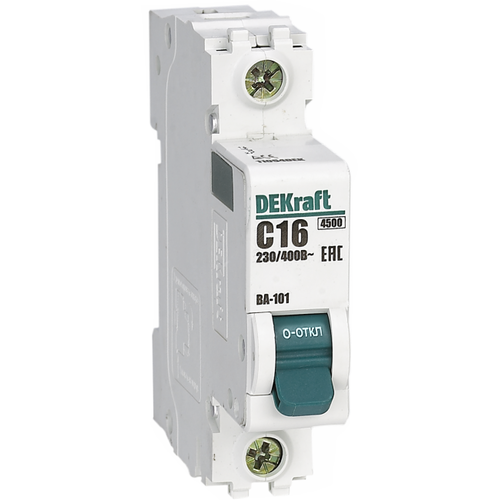 DEKraft 11055DEK Авт. выкл. 1Р 20А х-ка C ВА-101 4,5кА