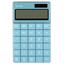 Калькулятор настольный Deli Nusign ENS041blue синий 12-разр., вид спереди