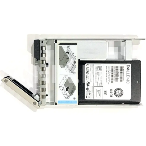 Dell 400-AXRJ 480GB SSD SATA Read Intensive 6Gbps 512 2.5in Hot-plug AG Drive,3.5in HYB CARR, 1 DWPD, 876 TBW, 14/15G