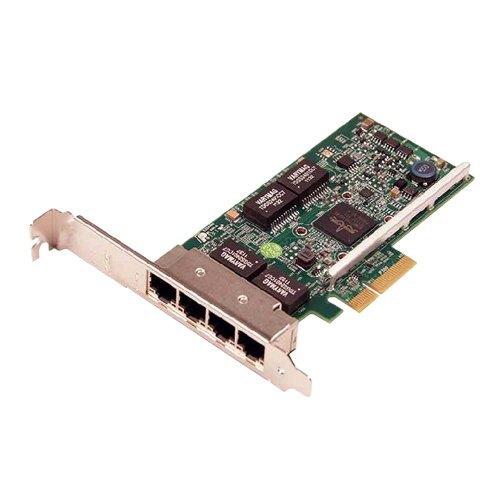 540-11147 DELL NIC Broadcom 5719 QP 1Gb Network Interface Card, Low Profile - Kit