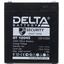 Аккумулятор для ИБП (батарея для UPS) Delta DT 12045 12В 4.5 Ач, вид спереди