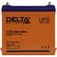 Аккумулятор для ИБП (батарея для UPS) Delta DTM 1255 L 12В 55 Ач, вид спереди