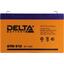 Аккумулятор для ИБП (батарея для UPS) Delta DTM 612 6В 12 Ач, вид спереди