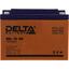 Аккумулятор для ИБП (батарея для UPS) Delta GEL 12-26 12В 26 Ач, вид спереди