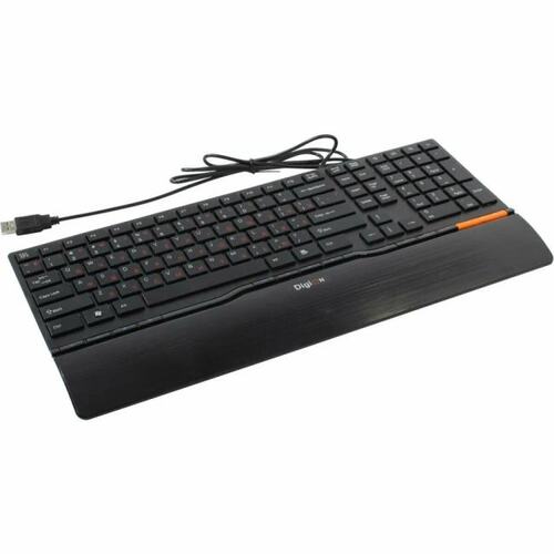 Клавиатура DELUX Digion <PTDLK1882UGL Green/Black> <USB>