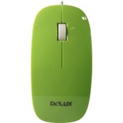   DELUX Optical Mouse DLM-111 Black (USB, 3btn, 1000 dpi)