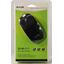  DELUX Optical Mouse DLM-111 Black (USB, 3btn, 1000 dpi),  