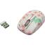   DELUX Wireless Mouse DLM-123GB Sakura Pink (USB 2.0, 3btn, 1000 dpi),  