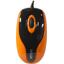 Проводная Мышь DELUX Optical Mouse DLM-363B (USB 2.0, 3btn, 800 dpi), вид сверху