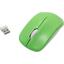  DELUX Optical Mouse M-136 White/Green (USB 2.0, 3btn, 1600 dpi),  