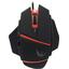   DELUX Optical Mouse M611 Black/Red (USB 2.0, 6btn, 4000 dpi),  
