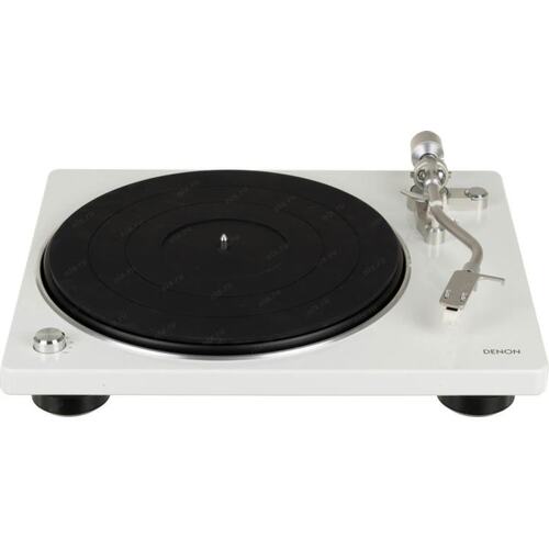 DP400WTEM Проигрыватель винила Denon DP-400 частично автоматический белый