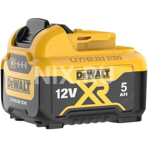 DCB126-XJ Батарея аккумуляторная DeWalt 12В 5Ач Li-Ion