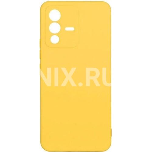 Чехол (клип-кейс) DF для Vivo V23 vCase-07 желтый (VCASE-07 (YELLOW))