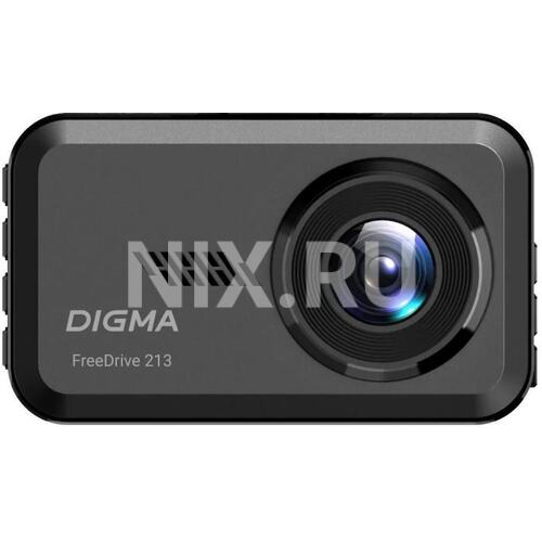 FD213 Видеорегистратор Digma FreeDrive 213 черный 2Mpix 1440x2560 126гр.