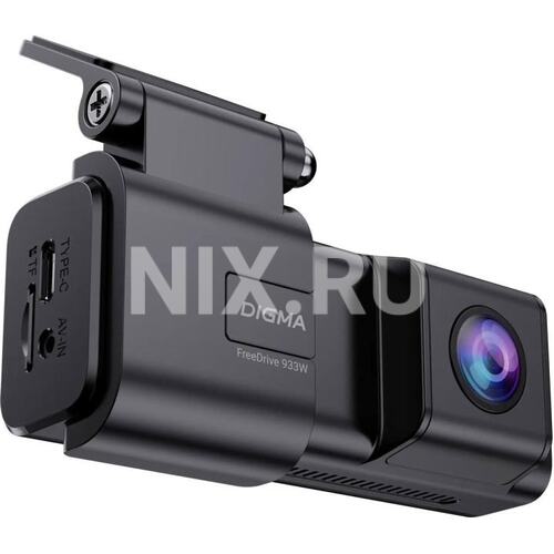 FD933W Видеорегистратор Digma FreeDrive 933W черный 4Mpix 1440x2560 1440p 110гр. SA 223