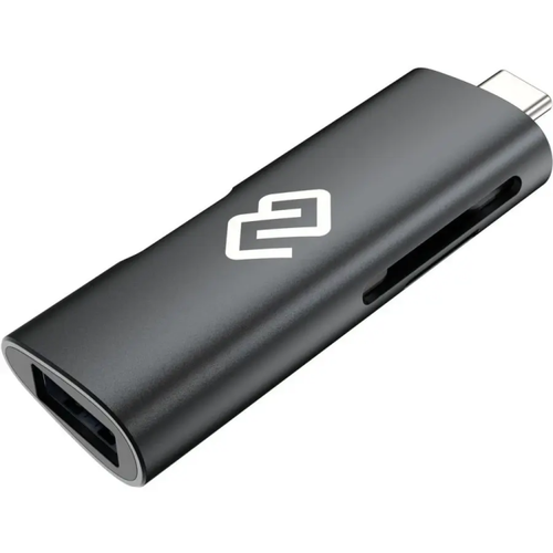 CR-СU2522-G Устройство чтения карт памяти USB Type-C Digma CR-CU2522-G серый