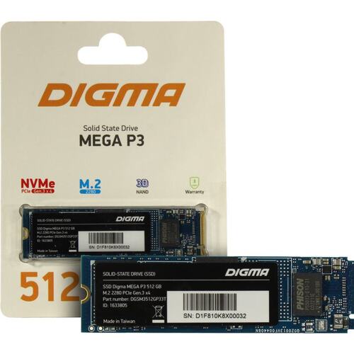 SSD Digma MEGA P3 <DGSM3512GP33T>
