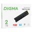  SSD Digma PCIe 4.0 x4 2TB DGSM4002TM63T Meta M6 M.2 2280,  