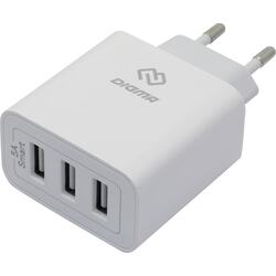 Digma <DGWC-3U-5A-WG> Зарядное устройство USB (Вых.5V, 25W, 3xUSB)