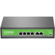 Коммутатор Digma <DSP204F-2F-T80 V1> (, 4 порта IEEE 802.3at (PoE+))