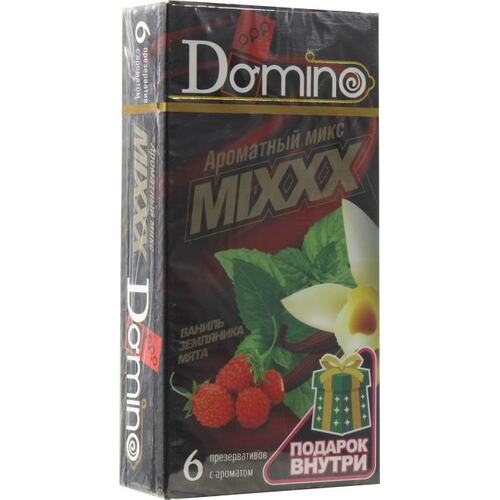 Презервативы Domino Ароматный Микс 6 шт