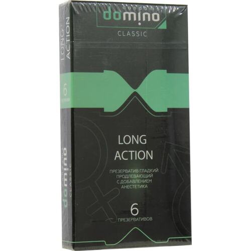 Презервативы Domino LONG ACTION 6 шт
