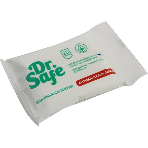 Салфетки для рук Dr.Safe Антибактериальные