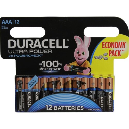 Батарейки AAA Duracell ULTRA POWER MX2400 12 шт.