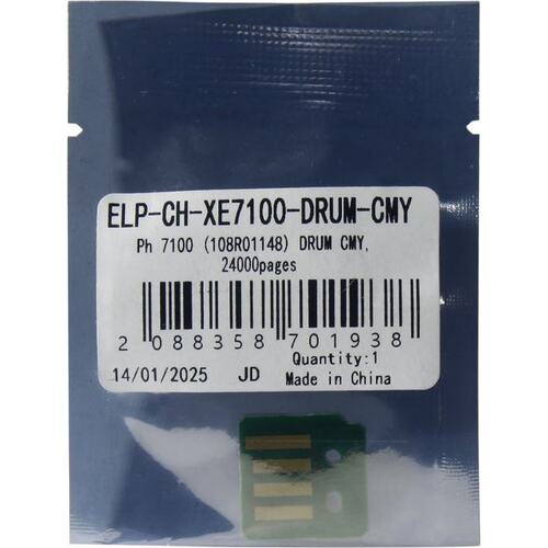 Чип для барабана ELP Imaging ELP-CH-XE7100-DRUM-CMY
