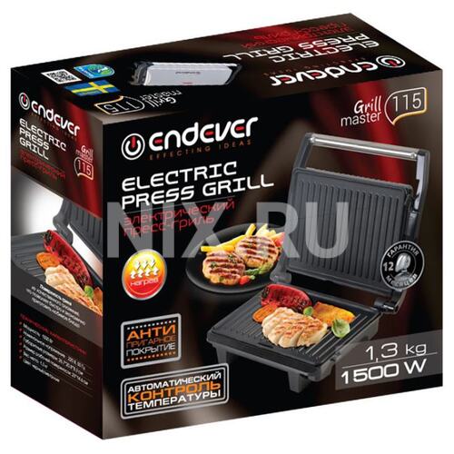 Электрогриль Endever Grillmaster 115