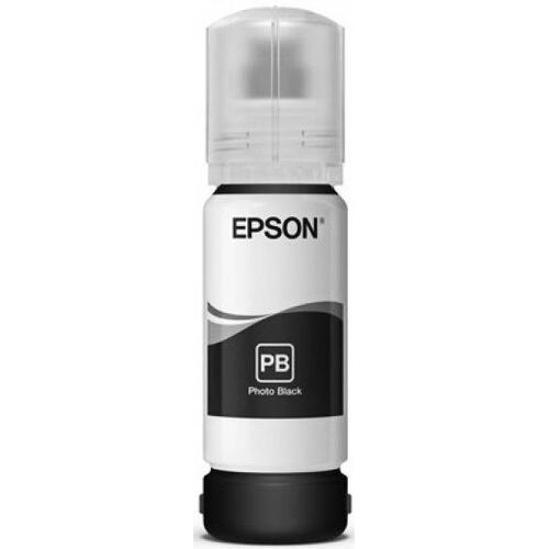 Картридж черный (или контейнер с черными чернилами) Epson T01L14 (с черными пигментными чернилами)