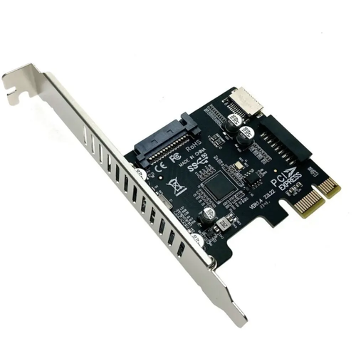 Контроллер PCI-E, USB3.0 Type-E+20pin, PCIeU3TE, Espada PCIeU3TE