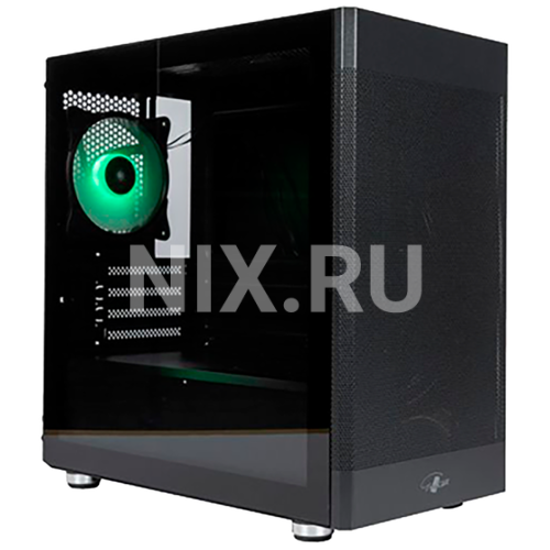 Корпус mATX Eurocase M08 ARGB черный без БП закаленное стекло USB 3.0