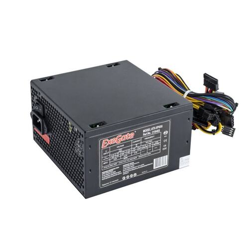 Блок питания ExeGate XP600+кабель 220V <EX219465RUS-PC> 600W ATX (24+4пин)