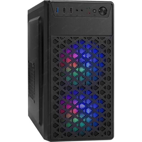 Minitower Exegate <mEVO-7803> Black MicroATX, без БП <EX296979RUS>