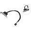 ExeGate BrctUSB2-2A-LP 0.1 м. USB 2.0 10pin -> 2x A, вид основной
