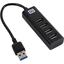 ExeGate DUB-3213 <EX296923RUS> 1-port USB3.0 + 3-port USB2.0 Hub, вид основной