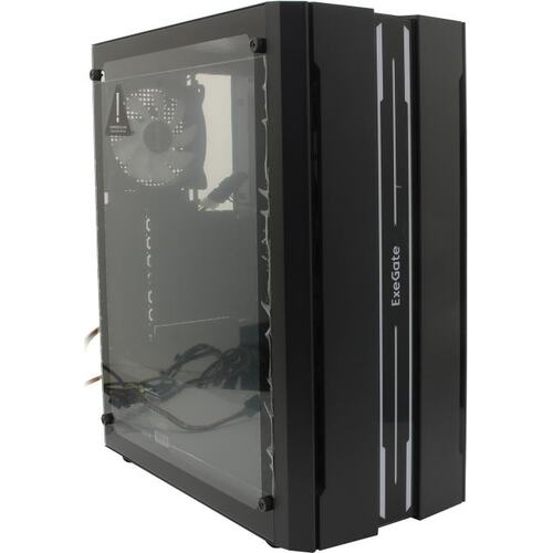 Корпус Miditower ExeGate EVO-5020-NPX500 ATX 500 Вт с окном