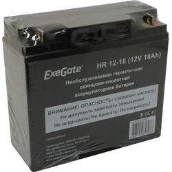 Аккумулятор Exegate EXG12180/HR 12-18 (12V, 18Ah) для UPS <EP234540RUS>