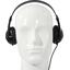 Наушники с микрофоном ExeGate Office HS-120S Black, вид спереди