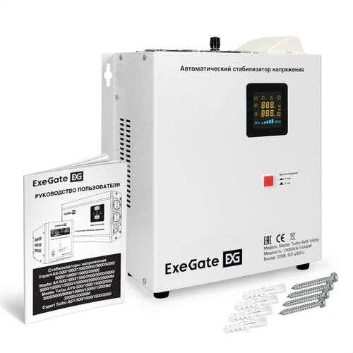 Сетевой фильтр 15000 ВА ExeGate Master Turbo AVS-15000M