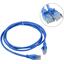 Патч-корд UTP ExeGate UTP-RJ45-RJ45-5e-1.5M-BL 1.5 метра кат. 5e Синий, вид основной