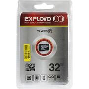   EXPLOYD EX0032GCSDHC10-w/a-AD microSDHC Class 10 32 