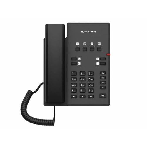 VoIP телефон FANVIL H1-2 Wire Черный