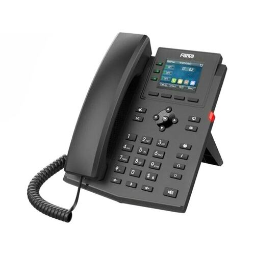 VoIP телефон FANVIL X303-2 WIRE Черный