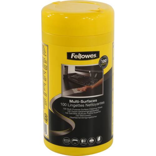 Влажные салфетки Fellowes FS-99715 FELLOWES