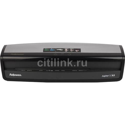 Ламинатор Fellowes Jupiter A3 FS-57484 {75-250 мкм, до 140 см/мин, нагрев 60 секAutoSense, APTS, 6 валов}